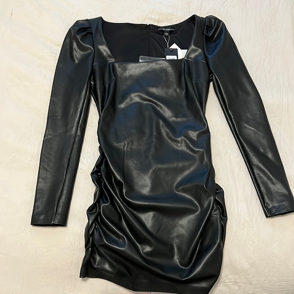 Guess Faux Leather Dress